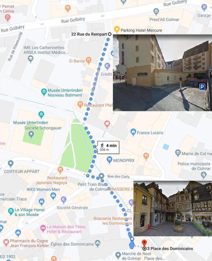 Sous Les Tilleuls Parking Hypercentre 4-6 Personnes Колмар Екстериор снимка